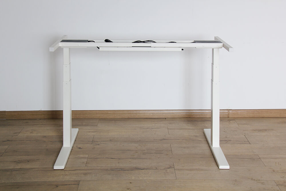 Pengcheng Square Tube Dual Motor Electric Height Adjustable Desk Frame(图1)