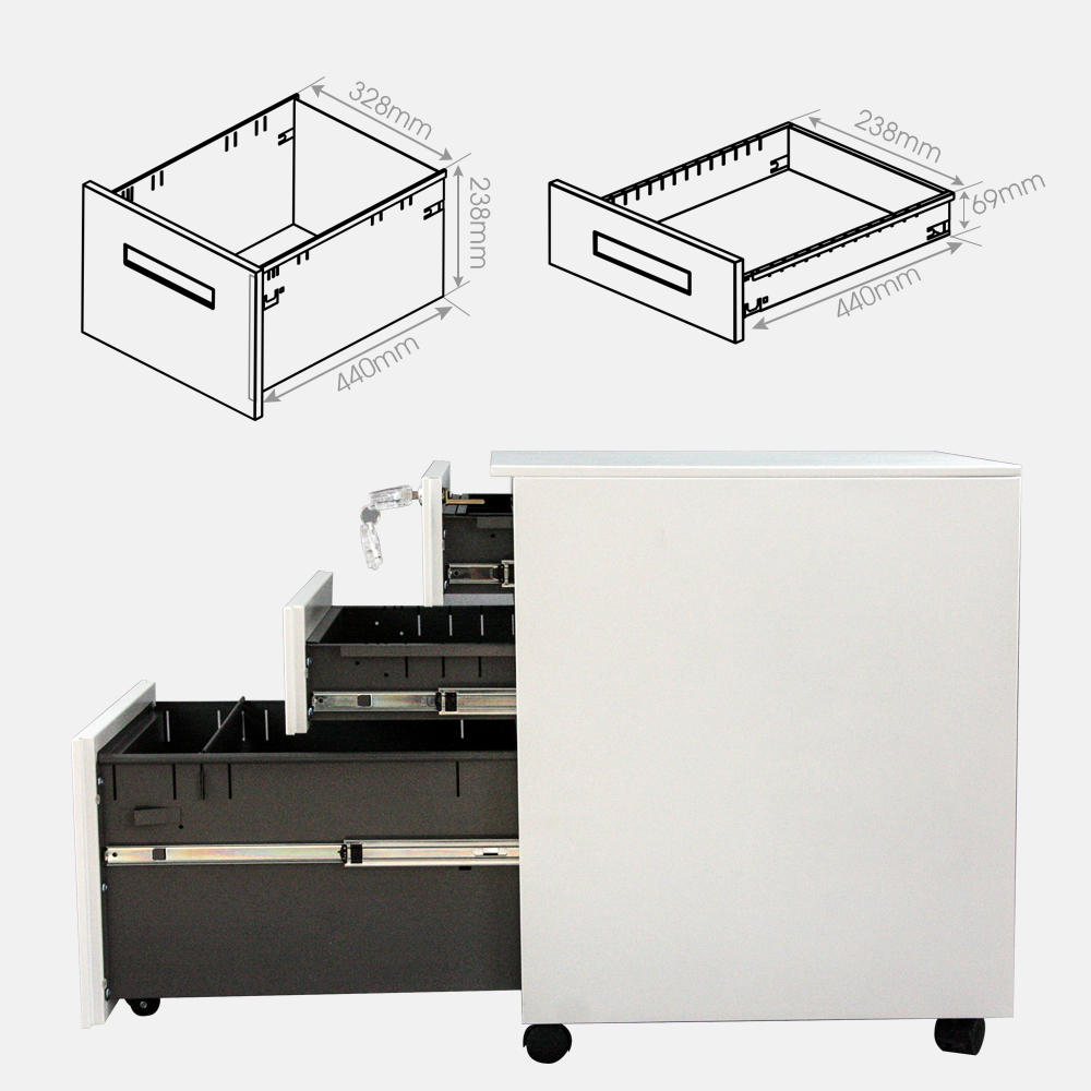 parameters of Pengcheng office mobile cabinets